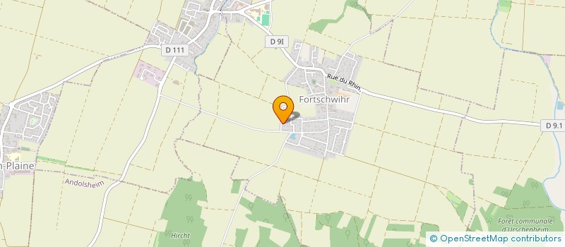 localisation de l'entreprise FAMILLE FLEURS DE TILLEUL  GRUSSENHEIM