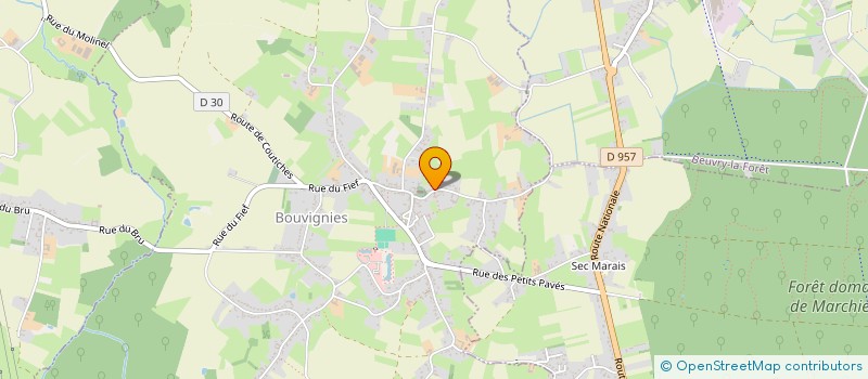 localisation de l'entreprise FAMILLE FONTENIER RONSE à BOUVIGNIES
