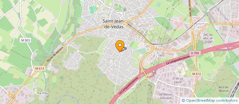 localisation de l'entreprise FAMILLE FOURNIER  SAINT-JEAN-DE-VEDAS