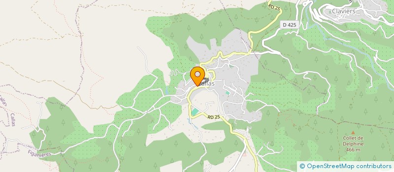 localisation de l'entreprise FAMILLE-FRED-FERIE  CALLAS