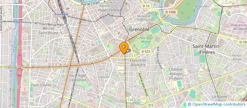 localisation de l'entreprise FAMILLE GAILLET à GRENOBLE