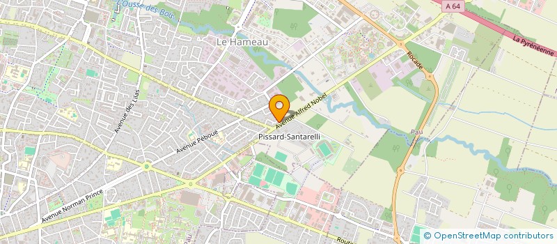 localisation de l'entreprise FAMILLE GARNIER à PAU