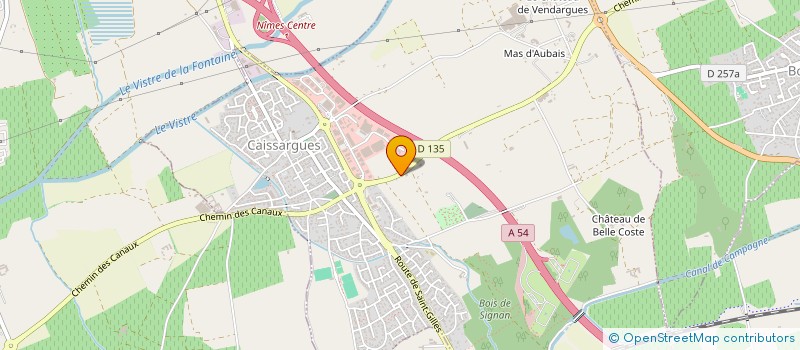 localisation de l'entreprise FAMILLE GASSIER  CAISSARGUES