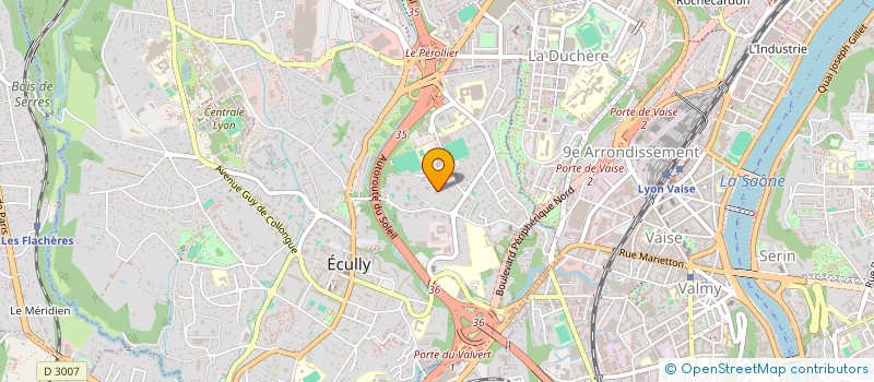 localisation de l'entreprise FAMILLE GILLET  ECULLY