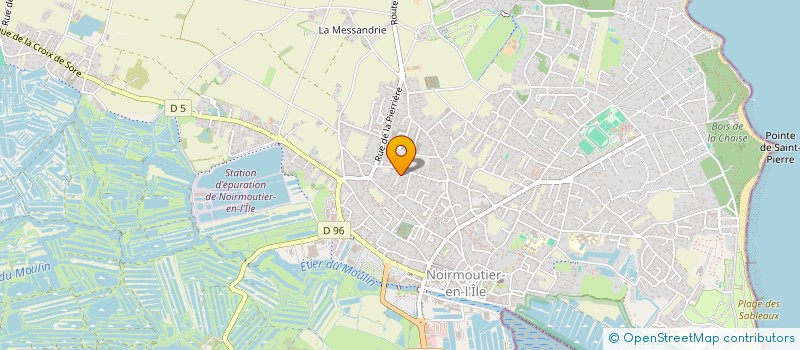 localisation de l'entreprise FAMILLE GIRAUDON INVESTISSEMENT à NOIRMOUTIER-EN-L'ILE