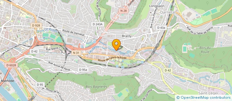 localisation de l'entreprise FAMILLE GODARD OGHIA à ROUEN