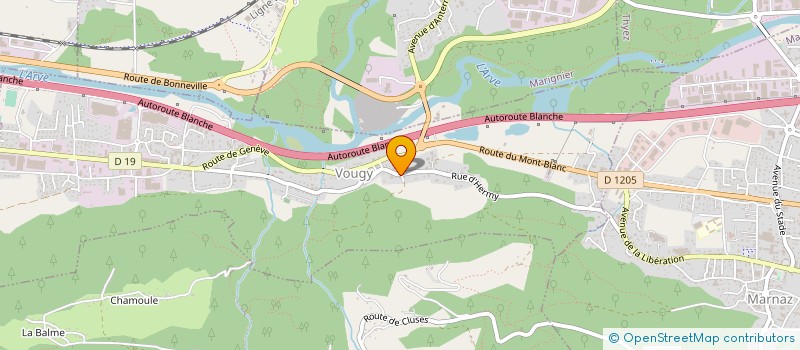 localisation de l'entreprise FAMILLE GONCALVES  VETRAZ-MONTHOUX