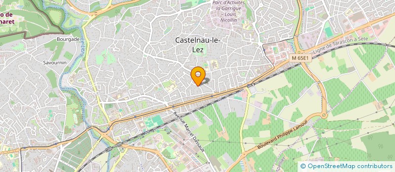localisation de l'entreprise FAMILLE GRAND LES KORRIGANS à CASTELNAU-LE-LEZ