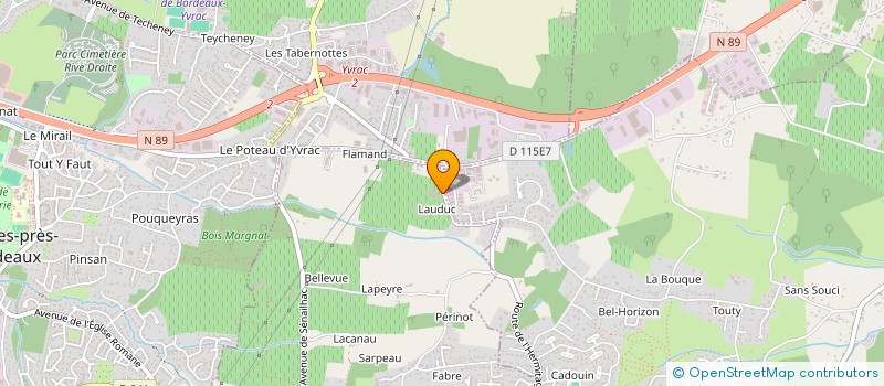 localisation de l'entreprise FAMILLE GRANDEAU  TRESSES