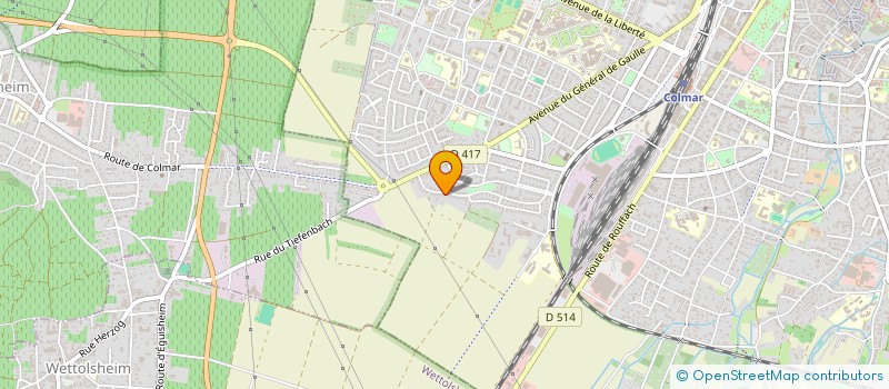 localisation de l'entreprise FAMILLE GRIMM SCHWARZENBART  COLMAR