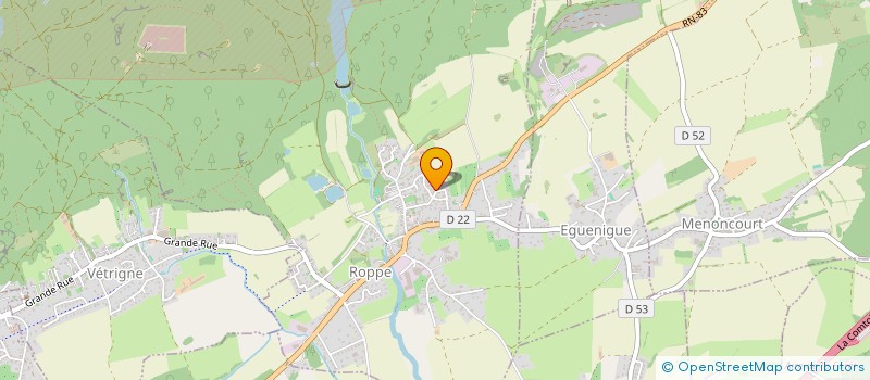 localisation de l'entreprise FAMILLE GRYNZSPAN à ROPPE