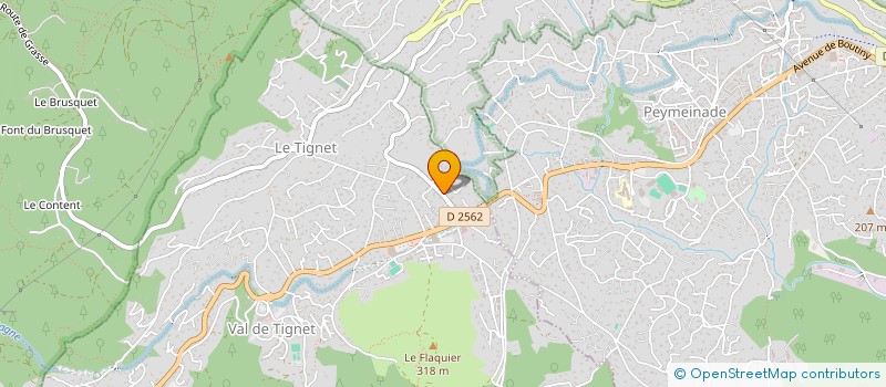 localisation de l'entreprise FAMILLE GUEUZURIAN  LE TIGNET