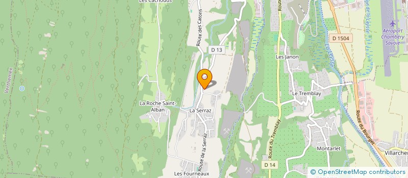 localisation de l'entreprise FAMILLE GUILLON SORS PATRIMOINE  LE BOURGET-DU-LAC