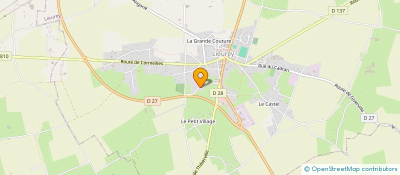 localisation de l'entreprise FAMILLE GUITTARD  LIEUREY