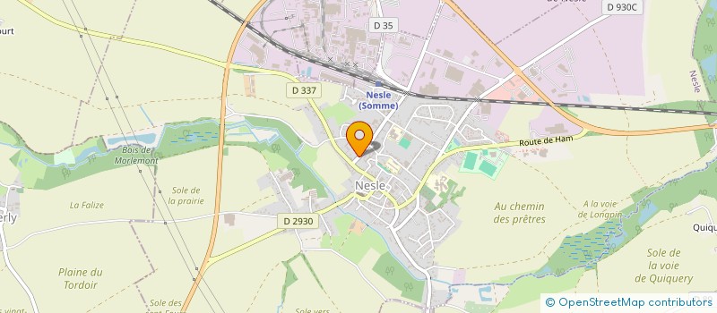 localisation de l'entreprise FAMILLE GUY FRANCOIS  NESLE