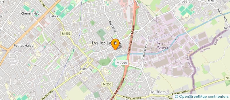 localisation de l'entreprise FAMILLE HBN  SAILLY-LEZ-LANNOY