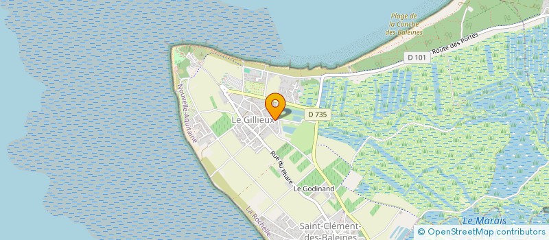 localisation de l'entreprise FAMILLE HIBISCUS  SAINT-CLEMENT-DES-BALEINES