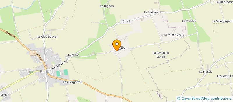 localisation de l'entreprise FAMILLE HIEN  RUFFIAC