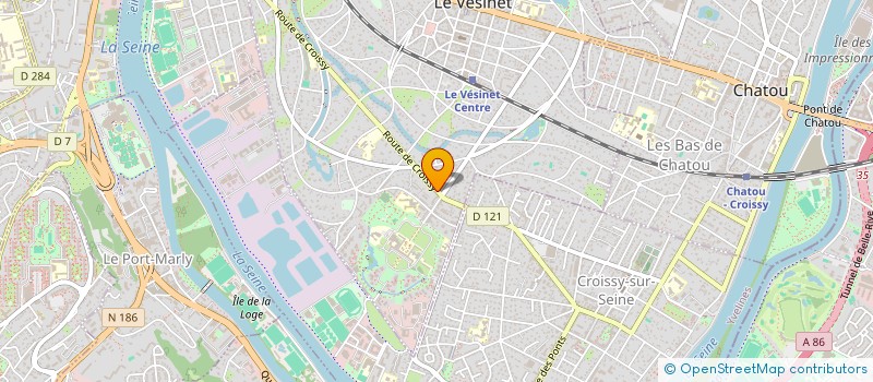 localisation de l'entreprise FAMILLE HILLION  LE VESINET