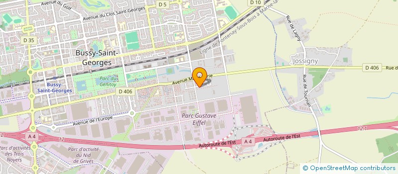 localisation de l'entreprise FAMILLE HO  BUSSY-SAINT-GEORGES