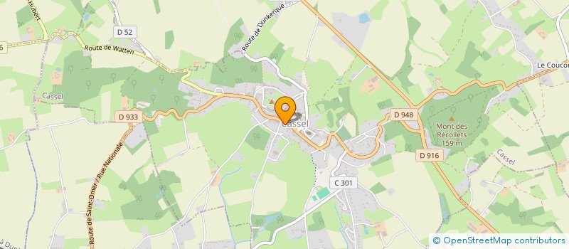 localisation de l'entreprise FAMILLE HOBRAICHE  CASSEL