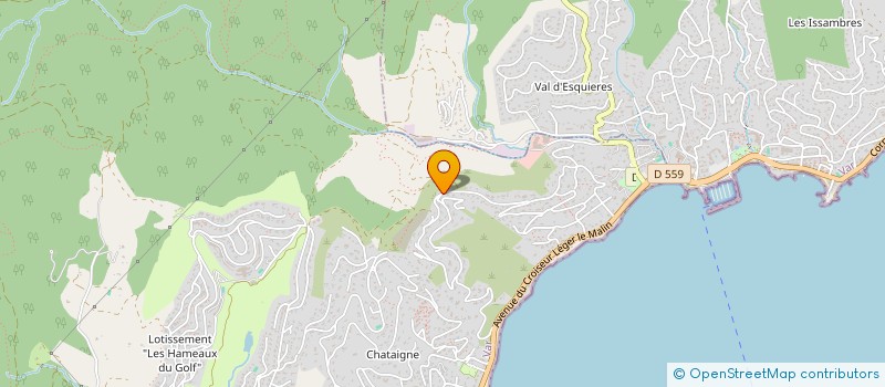 localisation de l'entreprise FAMILLE JACQUEMET à SAINTE-MAXIME