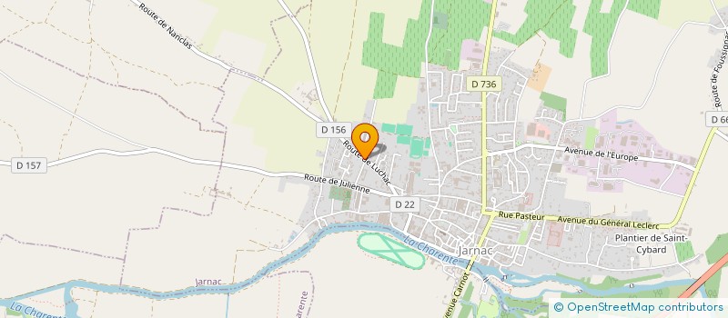 localisation de l'entreprise FAMILLE JOLY à JARNAC