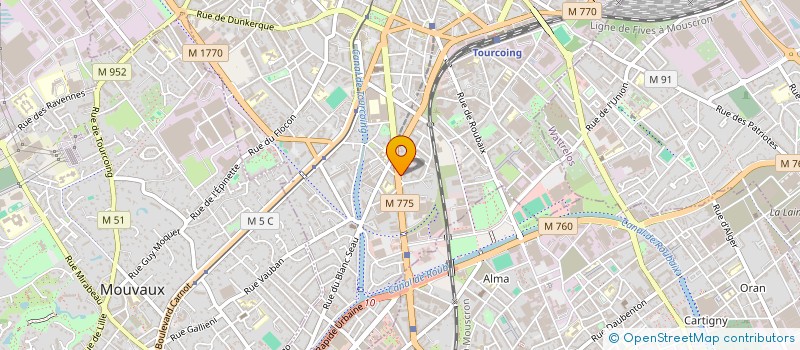 localisation de l'entreprise FAMILLE JOSEPH TOURCOING  TOURCOING