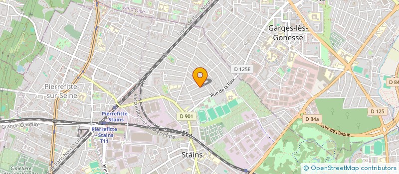 localisation de l'entreprise FAMILLE KHAN à STAINS