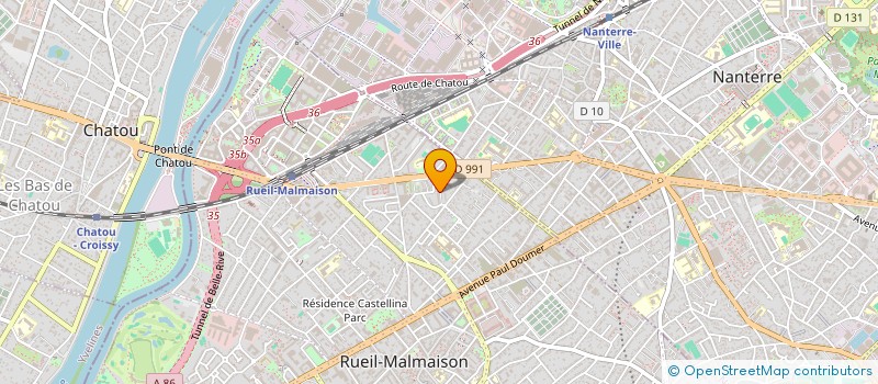 localisation de l'entreprise FAMILLE KIMFOUTOU à RUEIL-MALMAISON