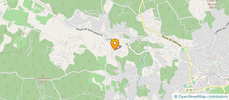 localisation de l'entreprise FAMILLE LA DOUCE à LORGUES