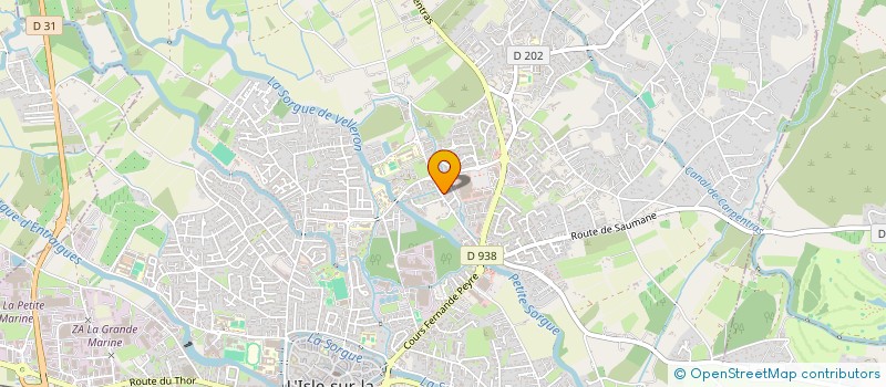 localisation de l'entreprise FAMILLE  LABI FRANCK  L'ISLE-SUR-LA-SORGUE