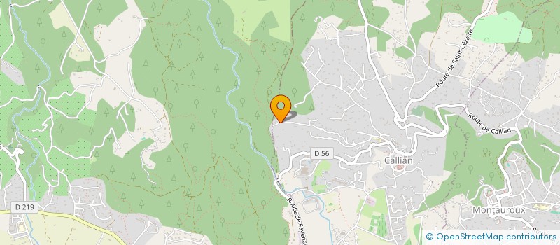 localisation de l'entreprise FAMILLE LABOUREL  CALLIAN