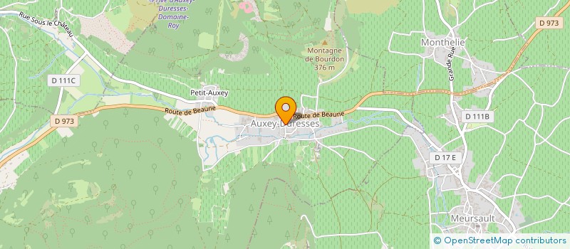 localisation de l'entreprise FAMILLE LAFOUGE à AUXEY-DURESSES