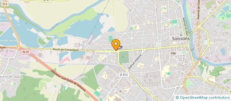 localisation de l'entreprise FAMILLE LAMEIRINHAS  SOISSONS