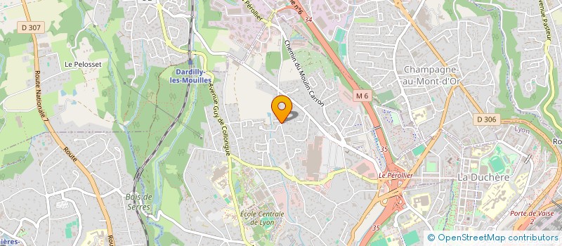 localisation de l'entreprise FAMILLE LAMOTTE  ECULLY