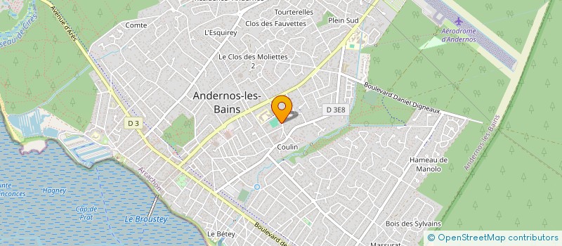 localisation de l'entreprise FAMILLE LARMINAUX  ANDERNOS-LES-BAINS