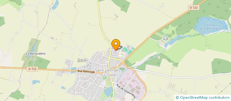 localisation de l'entreprise FAMILLE LAUREAU  SAVENNIERES