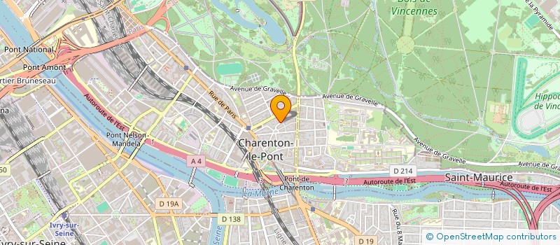 localisation de l'entreprise FAMILLE LAXENAIRE  CHARENTON-LE-PONT