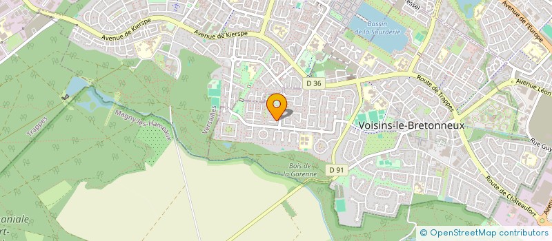 localisation de l'entreprise FAMILLE LDY  VOISINS-LE-BRETONNEUX