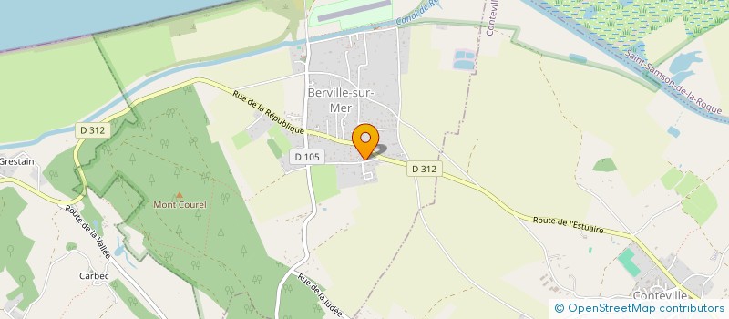 localisation de l'entreprise FAMILLE LEGOY PISSE A L'OEIL  BERVILLE-SUR-MER