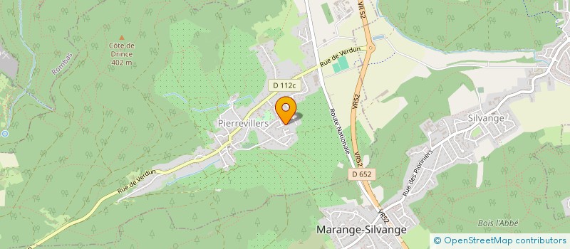 localisation de l'entreprise FAMILLE LESAGE  PIERREVILLERS