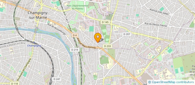 localisation de l'entreprise FAMILLE LY SCI  CHAMPIGNY-SUR-MARNE