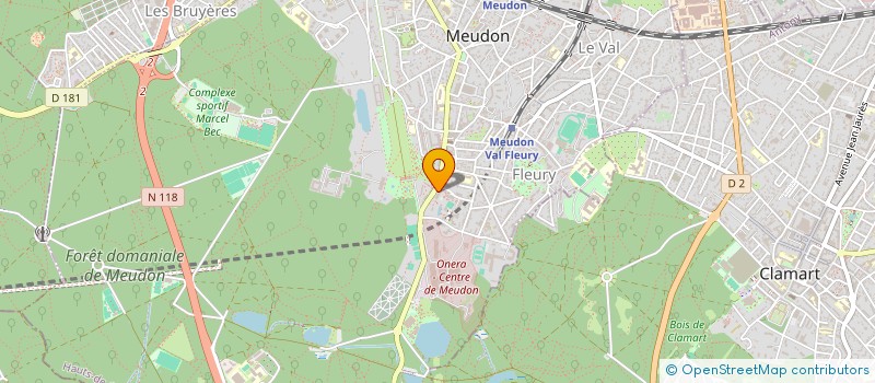 localisation de l'entreprise FAMILLE MABILLE DU CHESNE à MEUDON