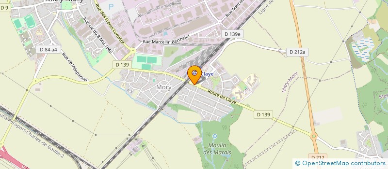 localisation de l'entreprise FAMILLE MAGHREBI  MITRY-MORY