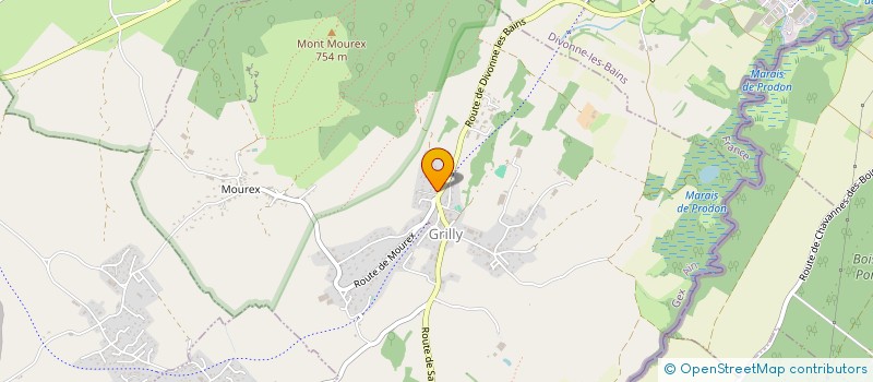 localisation de l'entreprise FAMILLE MAILLARD  GRILLY