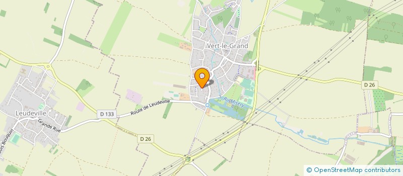 localisation de l'entreprise FAMILLE MARAIS à VERT-LE-GRAND