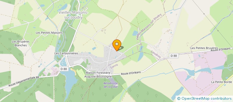 localisation de l'entreprise FAMILLE MARQUES/BATBY à VIEILLES-MAISONS-SUR-JOUDRY
