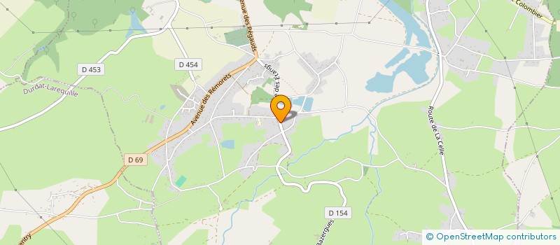 localisation de l'entreprise FAMILLE MARTINE à COMMENTRY