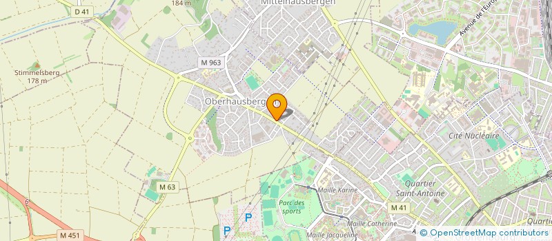 localisation de l'entreprise FAMILLE MEHL  OBERHAUSBERGEN